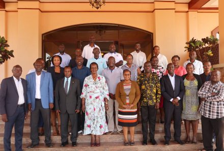 Hon. Amelia Kyambadde Minister of Trade Industry and Cooperatives officially opened the 2020/2021 – 2024/2025 Uganda National Bureau of Standards Strategic Plan Workshop