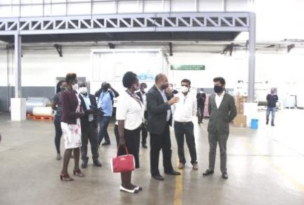 Minister Visits Graphics Systems Premises in Luzira Industrial park